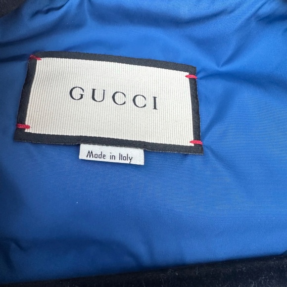 GUCCI Web Accent Bomber Jacket Size: XL | US42, IT52 - Picture 6 of 7